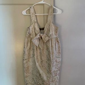 Vera Wang White Cocktail Dress